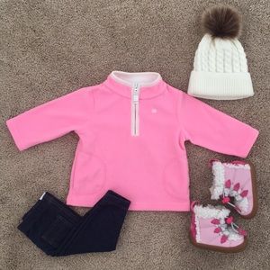 🌟SALE Carter’s winter holiday fleece partial zip